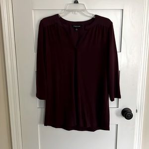 Maroon Blouse